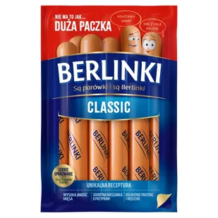 Berlinki Classic 500 G Morliny - Pasztet i przetwory mięsne - miniaturka - grafika 1