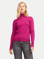 Swetry damskie - JJXX Golf Ada 12258813 Różowy Slim Fit - miniaturka - grafika 1