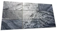 Kostki brukowe i krawężniki - Płytka kwarcytowa Silver Grey szlifowana 60x30x1,2 - miniaturka - grafika 1