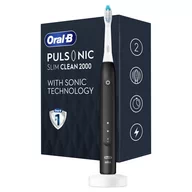 Szczoteczki do zębów - Oral B  Pulsonic Szczoteczka Slim Clean 2000 Czarna - miniaturka - grafika 1