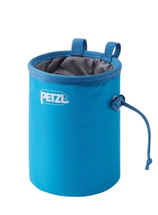 Woreczek na magnezję Petzl Bandi - bright blue - Sprzęt wspinaczkowy - miniaturka - grafika 1