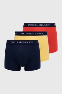 Majtki męskie - Polo Ralph Lauren bokserki 3-pack męskie kolor czerwony - grafika 1