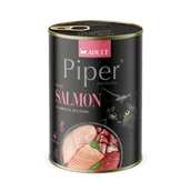 Mokra karma dla kotów - DOLINA NOTECI Piper dla kota z łososiem 400g - miniaturka - grafika 1