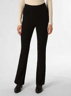 Tom Tailor Denim Spodnie Kobiety Sztuczne włókno czarny jednolity, L - Spodnie damskie - miniaturka - grafika 1