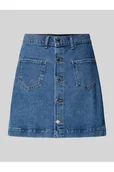 Spódnice - Spódnica jeansowa o linii A z czystej bawełny model AMAZING - Only - miniaturka - grafika 1