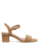 Sandały damskie - Geox Sandały D Aurely 50 D25RXB 00021 C6001 Brązowy - miniaturka - grafika 1