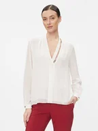 Bluzki damskie - Rinascimento Bluzka CFC0116133003 Biały Regular Fit - miniaturka - grafika 1