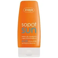 Balsamy i kremy do opalania - Ziaja Sopot Sun Krem do opalania cera fotowrażliwa SPF25+ 60ml - miniaturka - grafika 1