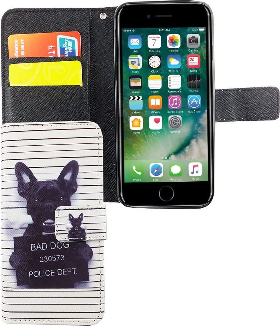 Etui na telefon komórkowy Apple iPhone 6 / 6s Bad Dog White