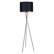 Lampy stojące - Kaja Auro lampa stojąca 1x40W czarny/złoty K-4329 - miniaturka - grafika 1