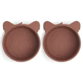 Miseczki i talerzyki dla dzieci - 2 Miseczki Silikonowe Koala Mahogany Nuuroo - miniaturka - grafika 1