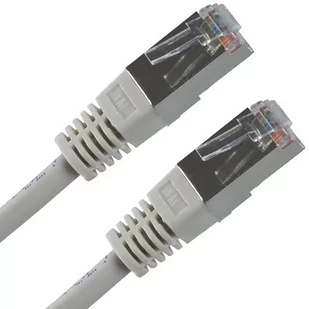 No name FTP patchcord FTP patchcord Cat.5e RJ45 M-25m chroniony szary economy KB250ASS01 - Kable miedziane - miniaturka - grafika 1