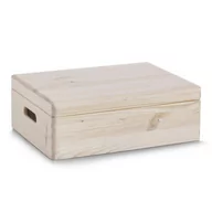 Pudła i pojemniki do przechowywania - Zeller 13325 pudełko, drewno, naturalny, 30 x 20 cm, 40 x 30 x 14 cm 13326 - miniaturka - grafika 1