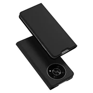 Etui i futerały do telefonów - Dux Ducis Skin Pro kabura etui pokrowiec z klapką Honor X30 / X9 5G / X9 / Magic4 Lite czarny - miniaturka - grafika 1