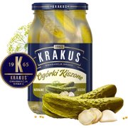 Krakus Ogórki Kiszone Domowym Sposobem 860 G