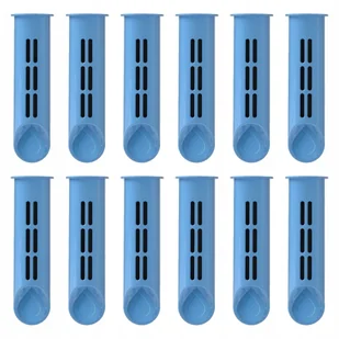 12 x Niebieskie Wkłady filtrujące wodę do butelki DAFI SOFT SOLID - Wkłady filtrujące - miniaturka - grafika 1