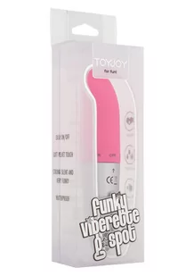 ToyJoy Funky Funky Viberette G-Spot Pink - Wibratory i masażery - miniaturka - grafika 2