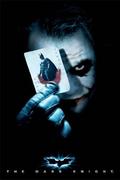 Plakaty - Closeup Batman - The Dark Knight - Joker Card Plakat NW0098 - miniaturka - grafika 1
