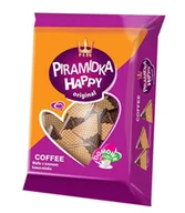 Batoniki - Flis Wafle Piramidka Happy Original kawowo- mleczne 600 g - miniaturka - grafika 1