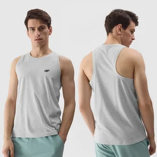 T-shirt 4f Koszulka Męska Bez Rękawów Top Tank Bawełniana Sportowa Ss24 - Koszulki męskie - miniaturka - grafika 1