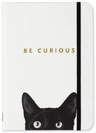 Pozostałe książki - PETER PAUPER PRESS SM CURIOUS CAT JOURNAL - miniaturka - grafika 1