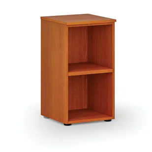 Regał biurowy PRIMO WOOD, 740 x 400 x 420 mm, wiśnia - Regały biurowe - miniaturka - grafika 1