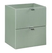 Szafki łazienkowe - Szałwiowa szafka pod umywalkę do lazienki - Selmira 3X 50 cm - miniaturka - grafika 1