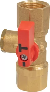 Afriso Kurek manometryczny AMC 2-drogowy, 2x GW G1/2", PN25 - Akcesoria grzewcze - miniaturka - grafika 1