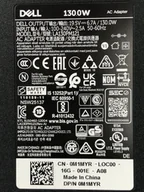 Zasilacze do laptopów - Zasilacz do laptopa Dell AC Adapter, 130W, 19.5V, 3 - miniaturka - grafika 1