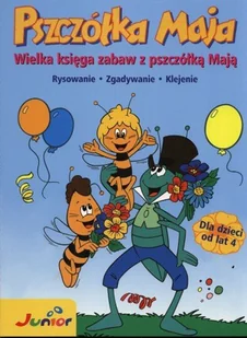 Pszczółka Maja. Wielka księga zabaw - Książki edukacyjne - miniaturka - grafika 1