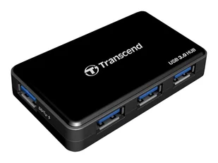 Transcend HUB3 5000 Mbit/s Czarny, Hub USB - Switche - miniaturka - grafika 3