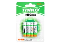Ładowarki i akumulatory - 4 szt. Akumulator TINKO NI-MH AAA 1000mAh. - miniaturka - grafika 1