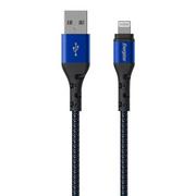 Kable USB - Energizer Ultimate - Kabel połączeniowy USB-A do Lightning certyfikat MFi 2m (Niebieski) - miniaturka - grafika 1