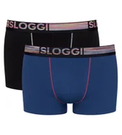 Majtki męskie - Majtki Męskie Bokserki Sloggi Men GO ABC Natural Hipster C2P Wielopak L - miniaturka - grafika 1