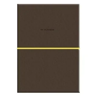 Astra Planer PU dzienny niedatowany MY PLANER A5/104 ark linia 80g, brązowy - Przyborniki na biurko - miniaturka - grafika 1