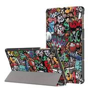 Etui do tabletów - Huawei Etui Smart graficzne case do MatePad T10/T10s (Graffiti) - miniaturka - grafika 1