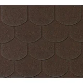 Preparaty bitumiczne - Gont bitumiczny karpiówka brązowy - miniaturka - grafika 1