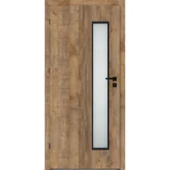 Drzwi wewnętrzne - DRE Skrzydło drzwiowe Rico Dąb Rustykalny pokojowe 70L - miniaturka - grafika 1