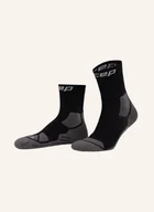 Skarpetki damskie - Cep Skarpety Trekkingowe Hiking Light Cushion Compression Mid Cut Z Wełną Merynosową schwarz - miniaturka - grafika 1