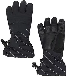 Rękawiczki - Spyder SYNTHESIS dziecięce rękawiczki, czarne, XL - grafika 1