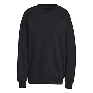 Swetry damskie - Adidas Sweter damski czarny czarny 40 H33353 - grafika 1