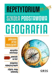 Greg Repetytorium - szkoła podstawowa. Geografia Krystyna Duplaga - Podręczniki dla szkół podstawowych - miniaturka - grafika 1