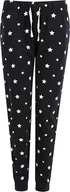 Spodnie damskie - SF Women SK085 Spodnie damskie z mankietami - Spodnie casual - Kolor: Navy/White Stars - Rozmiar: S - miniaturka - grafika 1