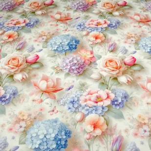 Podkładka prostokątna plamoodporna z wzorem Kwiaty 3D Digital 35 x 45 cm - Obrusy i serwetki - miniaturka - grafika 1