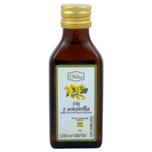 Olvita Olej z wiesiołka tłoczony na zimno 100ml - Olej spożywczy - miniaturka - grafika 1