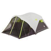 Namioty - Coleman Steel Creek Fast Pitch namiot kopułowy z parawaną, 6-osobowy, biały, 10' x 9' - miniaturka - grafika 1