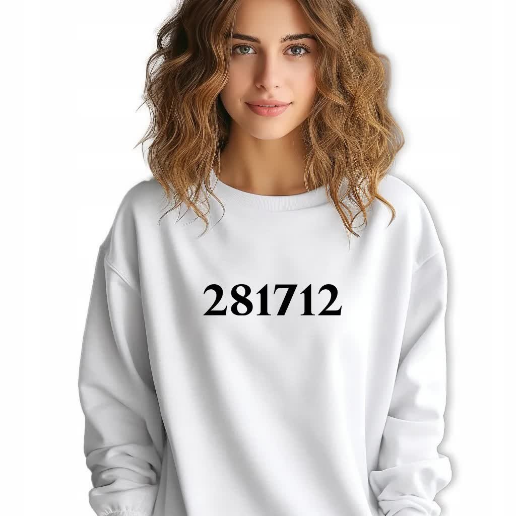 Bluza Damska Biała 281712 Hell Trylogia Książka Wzory - M