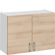 Szafki kuchenne - Szafka Górna Wisząca z Suszarką 2 Drzwi WS 8/60 Ecomodel Layman Biała Struktura, Biały Mat - miniaturka - grafika 1