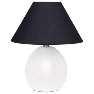 Lampa stołowa ceramiczna beżowa CADENA - Lampy stojące - miniaturka - grafika 1