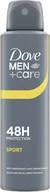 Dezodoranty i antyperspiranty męskie - Dove Men + Care Sport Dezodorant w sprayu dla mężczyzn 150ml - miniaturka - grafika 1